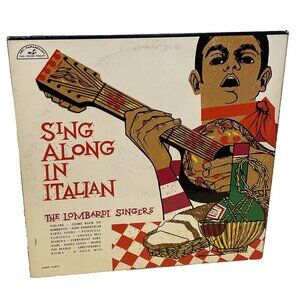 The Lombardi Singers Sing Along In Italian (Vinyl, 1960) ABC-Paramount ABC 320